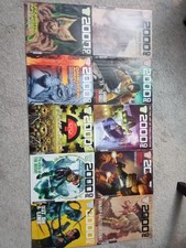 2000 AD Comic Lot Progs #