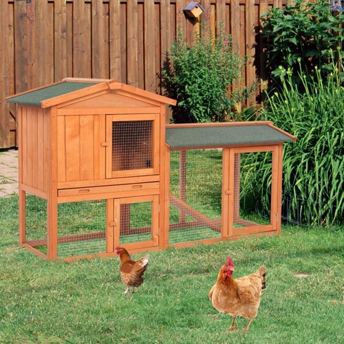 Outdoor rabbit cage - rabbit,