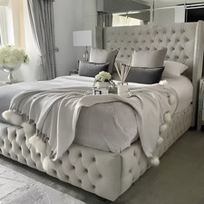 New Winged Bed Frame Plush