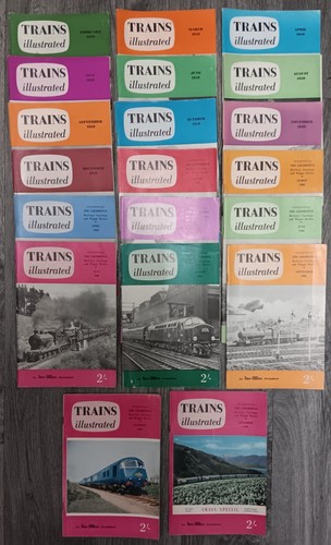 Trains illustrated 1959 - illustrated, 1960