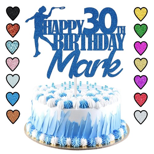 Personalised badminton cake - personalised,