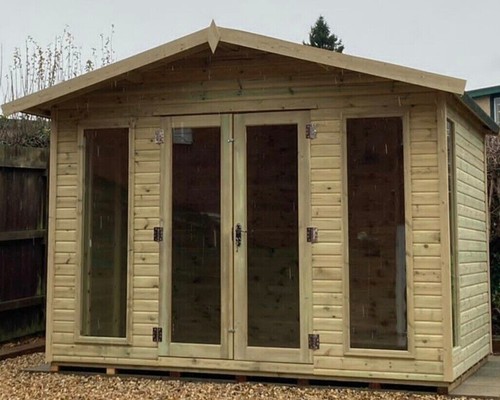 10x10 summerhouse garden room - garden,