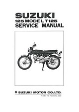Suzuki T125 Stinger '70 Service Manual