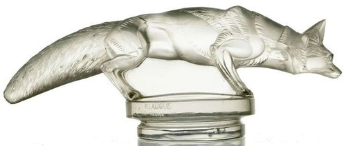 Lalique renard car - lalique,