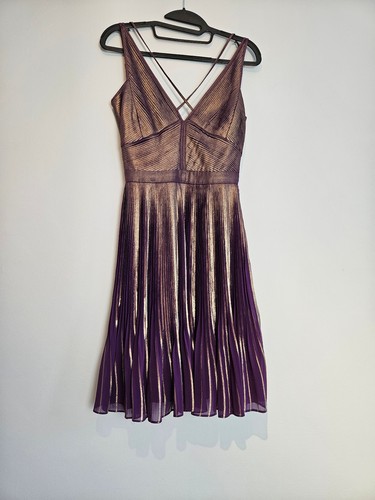 Karen millen metallic purple - karen,