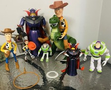 8x Toy Story Toys Bundle: Various Sizes, Some With Lights And Sounds