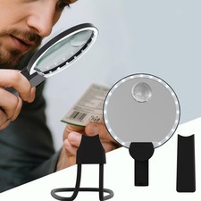 Goose Neck Magnifier Lightweight for Cross Stitch Reading Elderly People