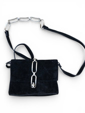ZARA WOMAN Leather Suede Chain