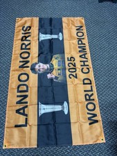 LANDO NORRIS McLAREN F1 FLAG