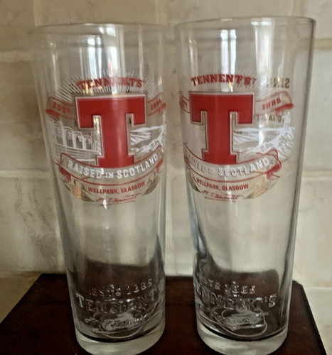 Tennent lager raised in - tennent's,