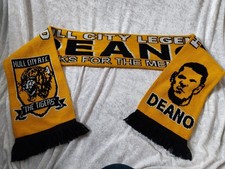 Hull City AFC Scarf Vintage Deano Thanks For The Memories