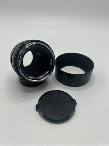Canon 50mm 4 manual - f1.4,