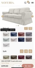 Soferia IKEA Ektorp 3 Seater