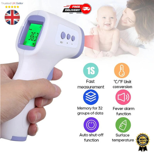 Forehead digital thermometer - forehead,
