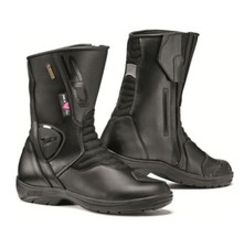 Sidi Gavia GTX Gore-Tex Leather Waterproof Ladies Motorcycle Boots - Black