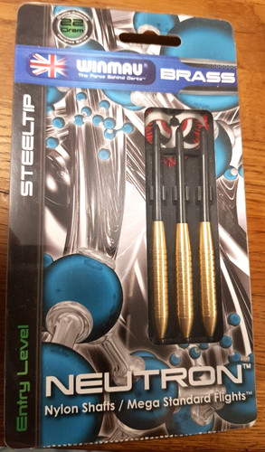 Winmau neutron steel tip brass - winmau,