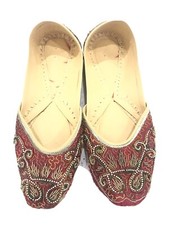 Brand New, Punjabi Jutti, Women Shoes, Khussa, Traditional shoes 3/4
