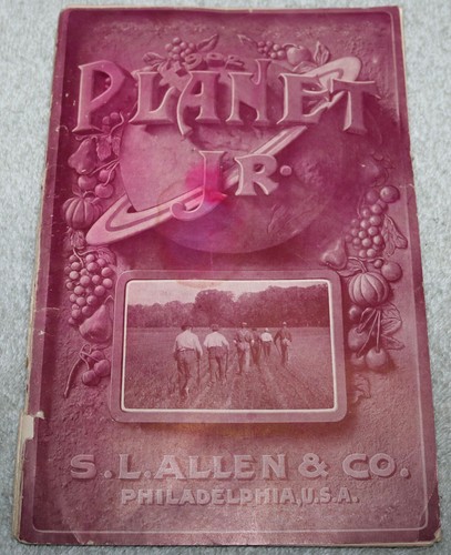 Antique 1902 planet farming - planet,