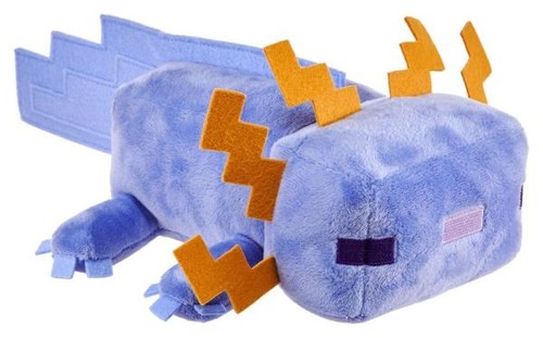 Minecraft plush blue axolotl - plush,