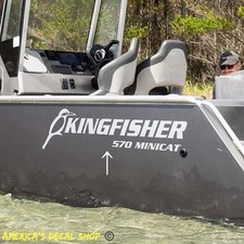 KingFisher 570 Minicat Boat