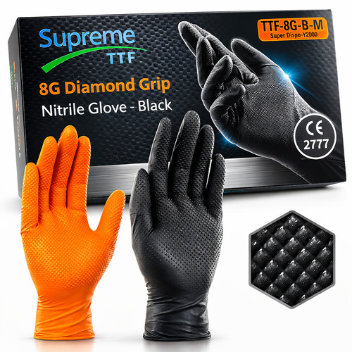 Nitrile disposable gloves - disposable,