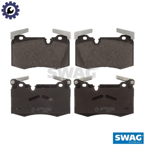 Brake pad set disc - pad, 11