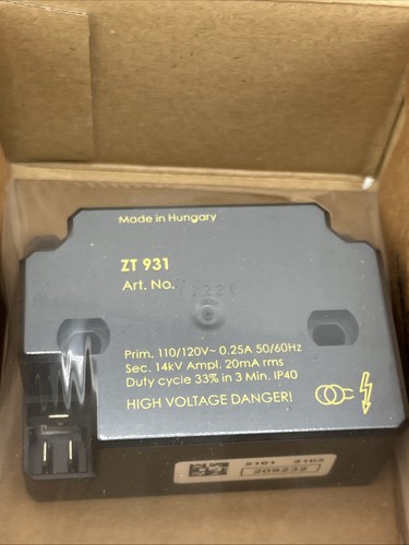 Satronic 931 ignition - satronic, zt