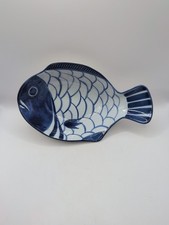 Dansk Arabesque Blue and White