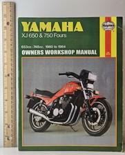 Yamaha XJ650 & 750 Fours: Haynes Workshop Manual 1980-1984 ISBN# 1850103534 PB