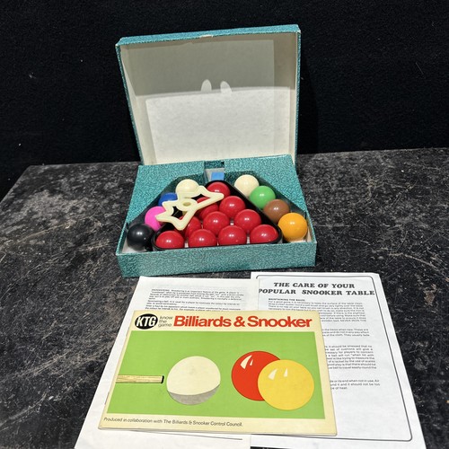 Vintage full set - , snooker