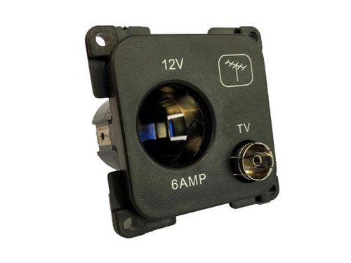 Volt and socket - volt, tv