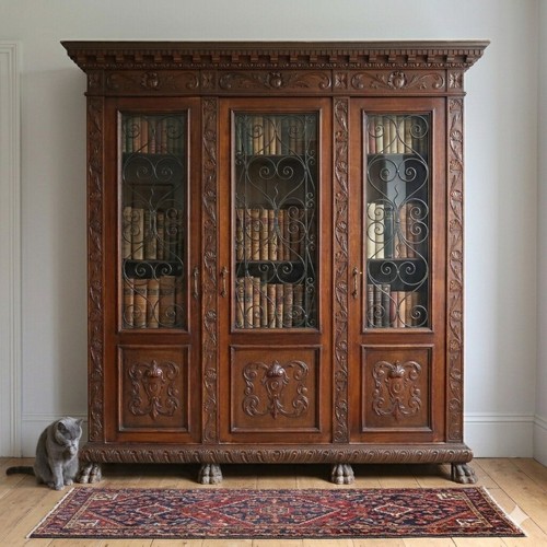 Antique bookcase - antique,