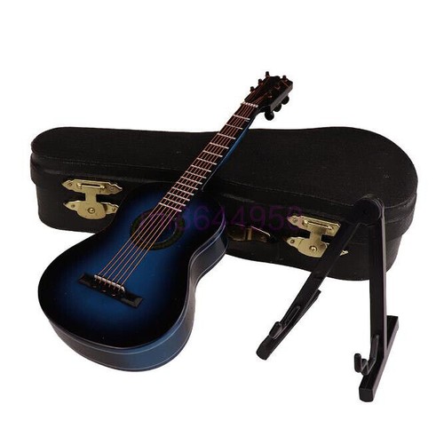 Miniature guitar with stand - guitar,