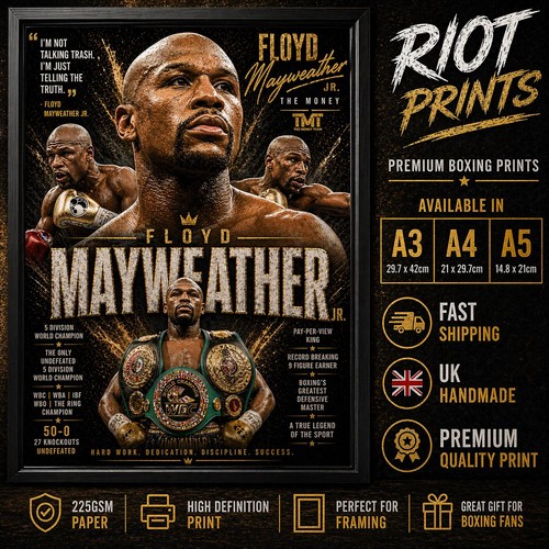 Mayweather boxing poster - mayweather, floyd