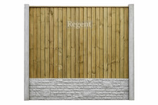 Heavy Duty Feather Edge Fence