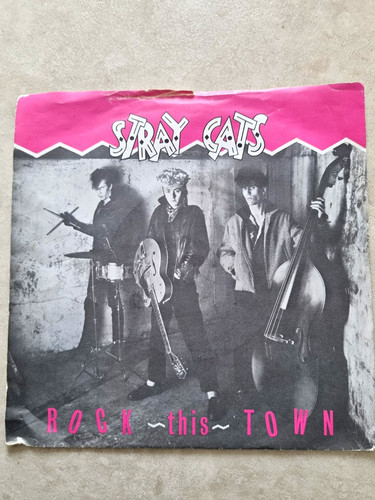 Stray cats rock this - cats, 7"