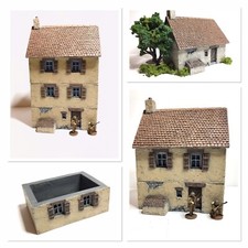 20mm Wargame Buildings Set Of 3 x 20mm  / 1/72nd Scale - Wargame Buildings