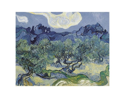 The olive trees - olive, 1889