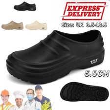 Men/Women Chef Clogs Oil Proof