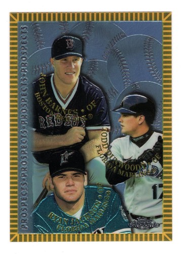 1998 topps chrome - topps, barnes