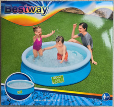 Bestway Splash and Play Fast Set 5ft Pool 1.52m x 38cm (57241) BRAND NEW IN BOX