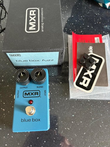 Mxr blue box fuzz octave - blue,