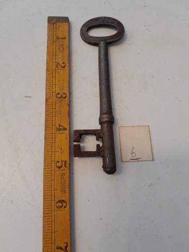 Large old mortice key - large,