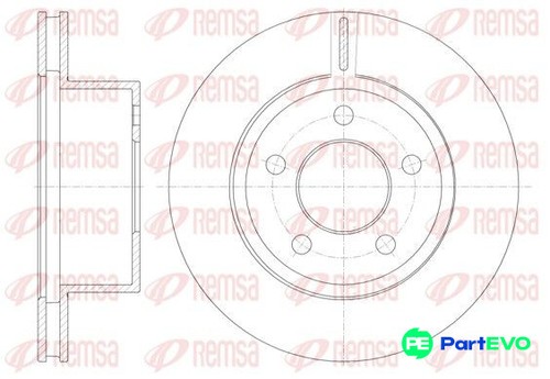 Remsa front brake - 2, x
