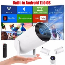 Portable 4K Projector Smart