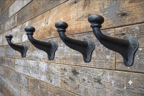 Heavy duty coat hooks - duty,