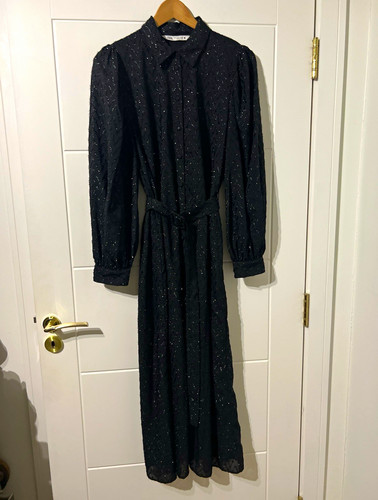 Zara women black - zara, metallic