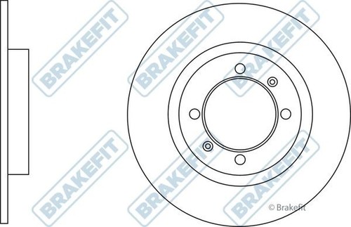 Apec blue rear axle - 2, brake