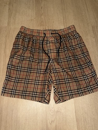 Burberry men check swim - men’s,
