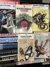 Agatha christie books - 5x,